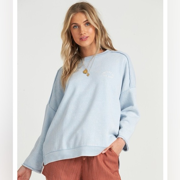 Billabong Tops - Billabong “Citizens of the Sea” Eco Premium Terry Pullover Sweatshirt